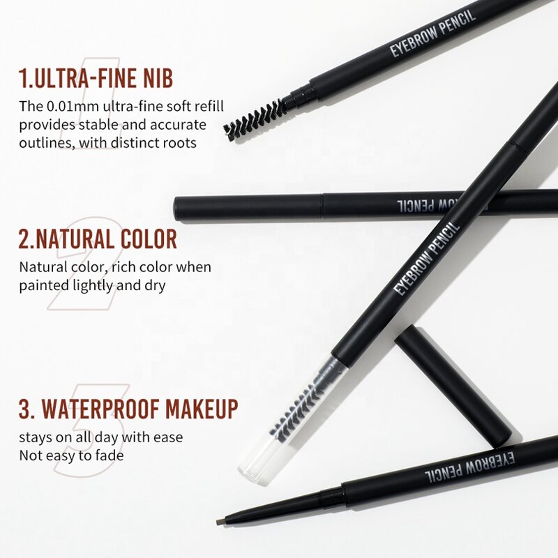 Vegan Eyebrow Pencil Factory - Customizable Double Head Waterproof