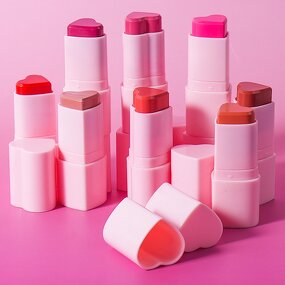 Waterproof Blush Stick Factory - Custom Logo High Pigment Heart