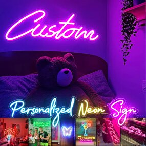 LED Signs Manufacturer - Custom Split Neon Designing Service