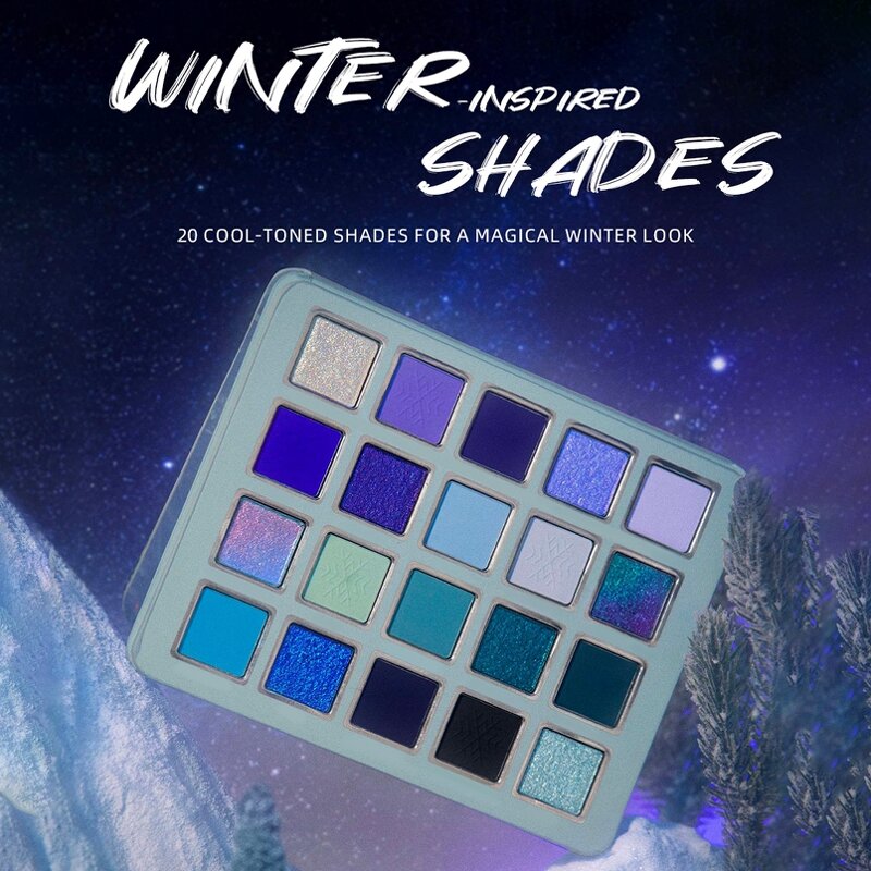 Herbal Eyeshadow Manufacturer - OEM 20 Color Metallic Matte