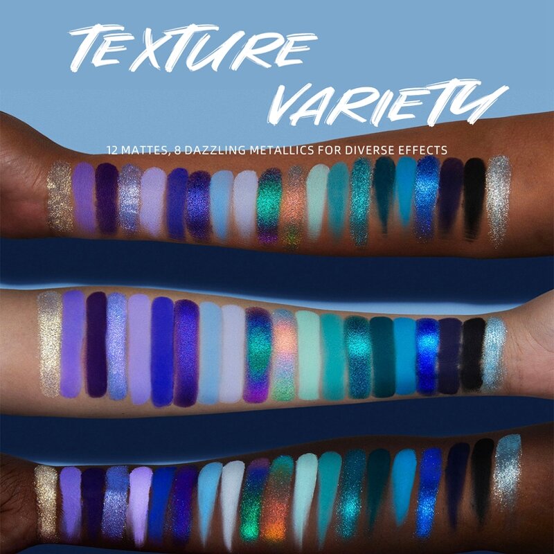 Herbal Eyeshadow Manufacturer - OEM 20 Color Metallic Matte