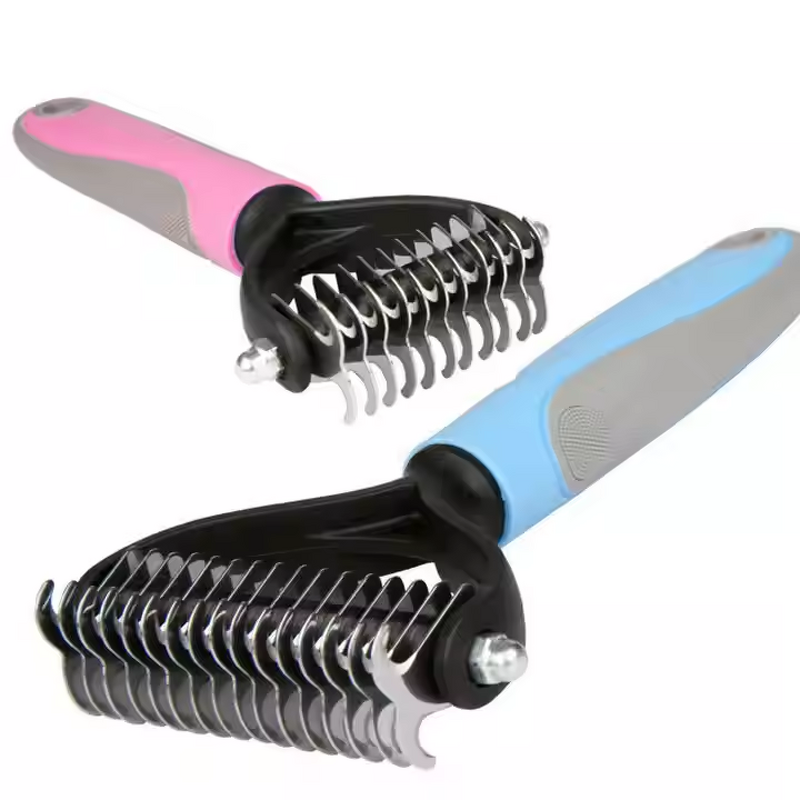 Demating Comb Factory - Cat Dog Double-sided Hair Tool