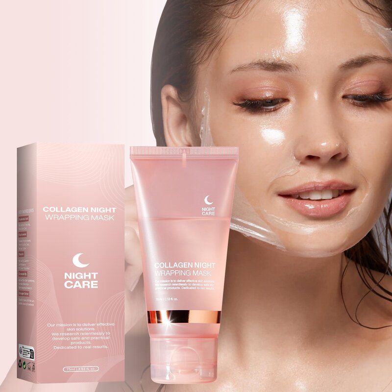 Night Mask Factory - Transparent Herbal Collagen Gel