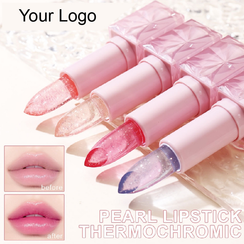 Color Change Lipstick Manufacturer - Pink Package Private Logo