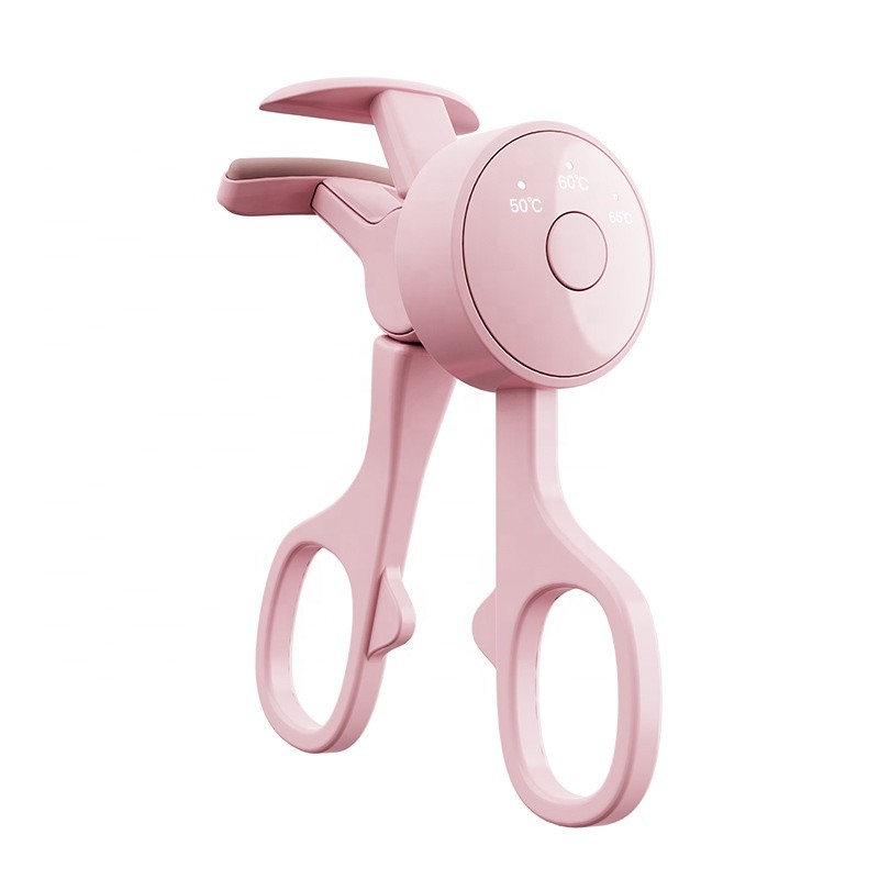 Eyelash Lift Curler Factory - OEM Custom Wholesale Individual Silicone Usb 360 Rotating Warm