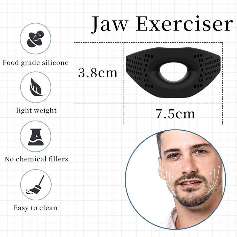 Jaw Exerciser Factory - OEM Portable Silicone Chewing Ball Fitness Mouth Line Trainer