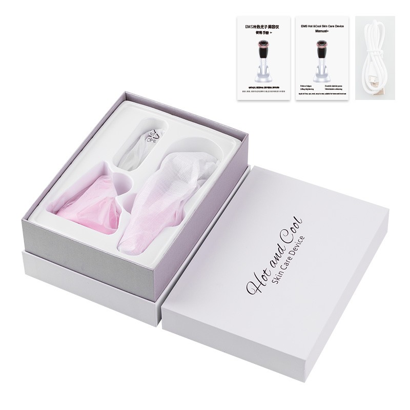 Facial Clean Machine Factory - Bulk EMS Galvanic LED Photon Hot Cold Massager