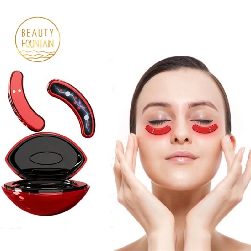 Eye Beauty Device Factory - Bulk Mini Hot Compress EMS Micro Current LED Red Light