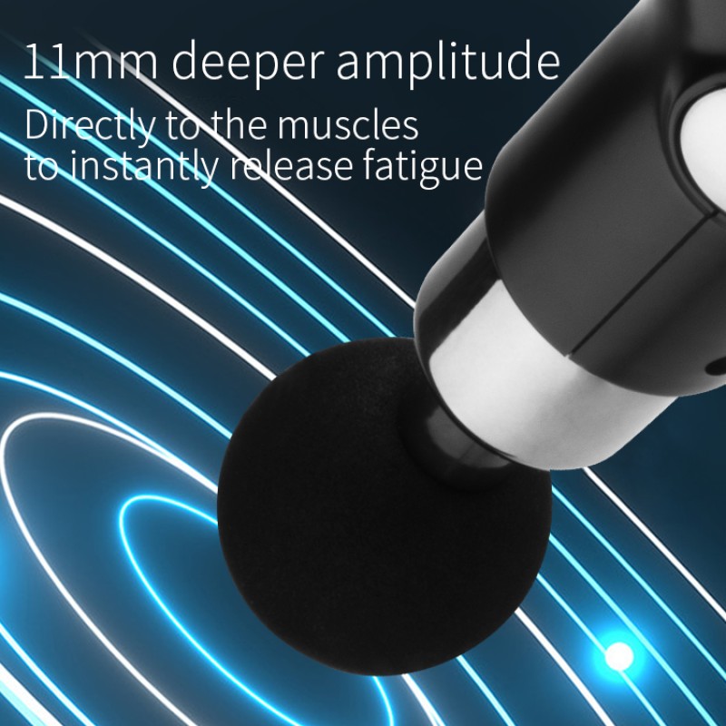 Handheld Massager Supplier - Bulk Mini 32 Speed LCD Screen Body Muscle Fascia Gun