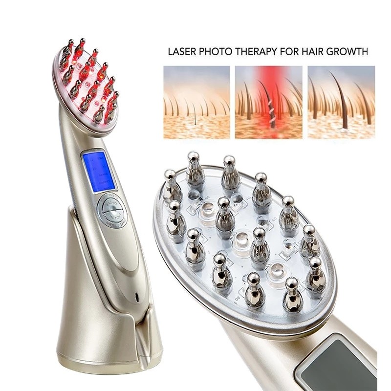 Hair Growth Comb Manufacturer - Bulk Scalp Massager LED Light Therapy EMS Vibration Massage