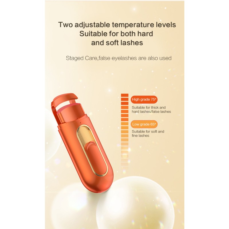 Electric Eyelash Curlers Supplier - Bulk 24 Hours Long Lasting for Makeup Natural Curling