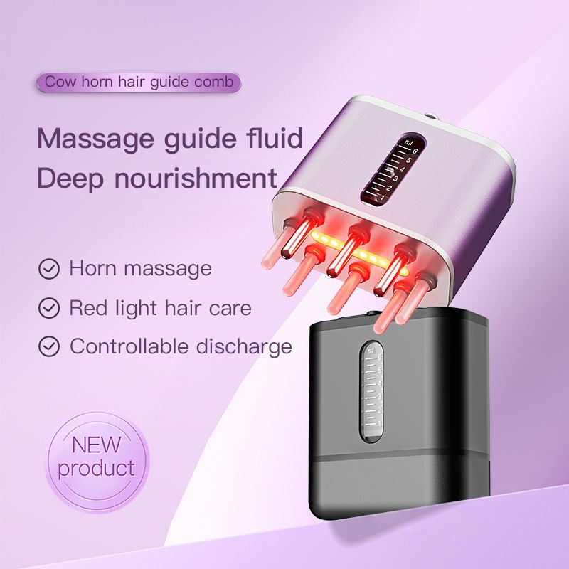 Scalp Massager Manufacturer - Bulk Electric Microcurrent Vibration Oil Applicator Led