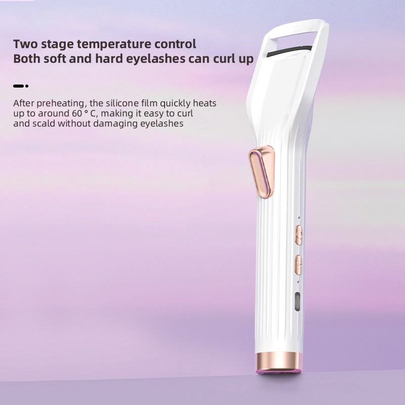USB Eyelash Curler Supplier - Bulk Mini Electric Heated USB Rechargeable Makeup Tool for Women