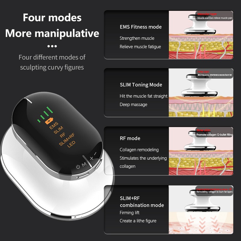 Body Shaping Machine Supplier - Bulk Handheld Fat Burning Anti Cellulite 3 in 1 Slimming