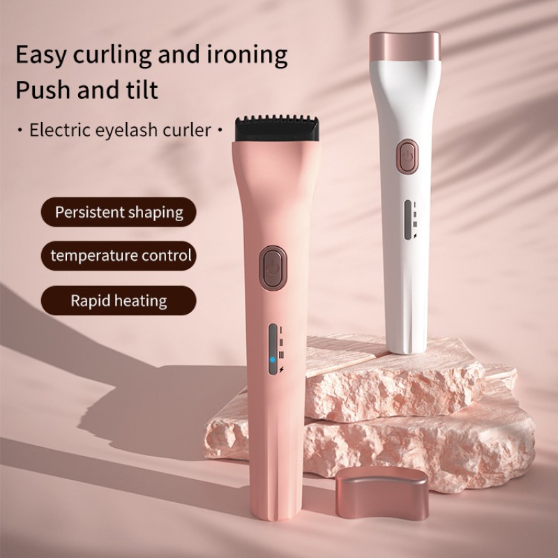 Double-Sided Eyelash Curler Supplier - OEM Customized Rechargeable Mini Heat Electric