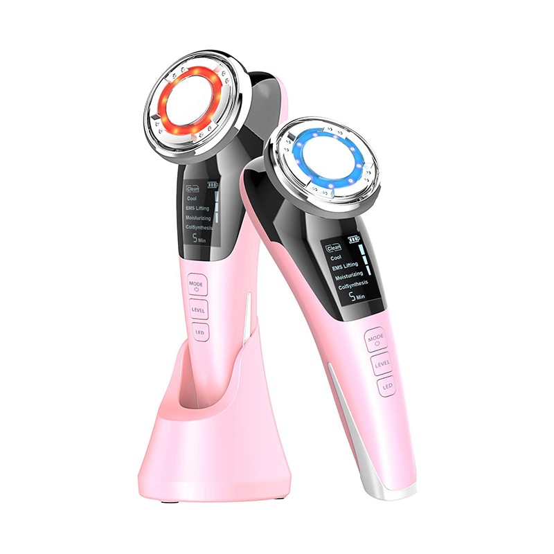 Facial Clean Machine Factory - Bulk EMS Galvanic LED Photon Hot Cold Massager