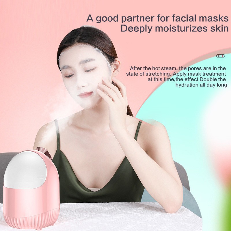 Facial Steamer Manufacturer - Bulk Professional Mini Ionic Nano Mist Spray Electric