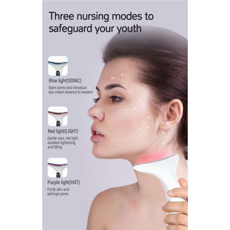 Face Lifting Device Manufacturer - Bulk Wholesale Anti Wrinkle Led Photon Therapy Microcurrent