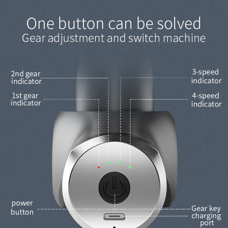 Folding Fascia Gun Manufacturer - Bulk MINI Portable Fitness Exercise Rotatable Massager
