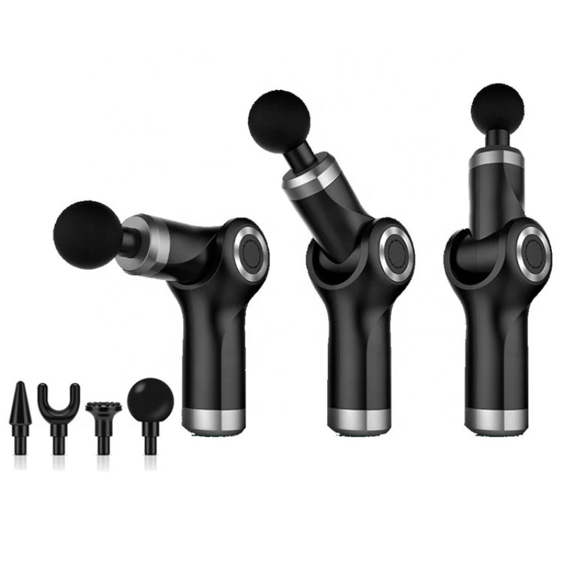 Folding Fascia Gun Manufacturer - Bulk MINI Portable Fitness Exercise Rotatable Massager