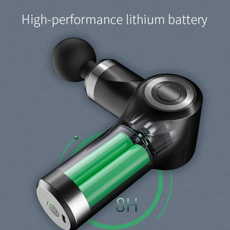 Folding Fascia Gun Manufacturer - Bulk MINI Portable Fitness Exercise Rotatable Massager