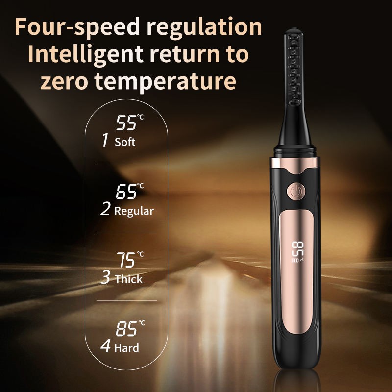 Heated Eyelash Curler Manufacturer - OEM Custom Logo Makeup Tools Cute Electric High Quality