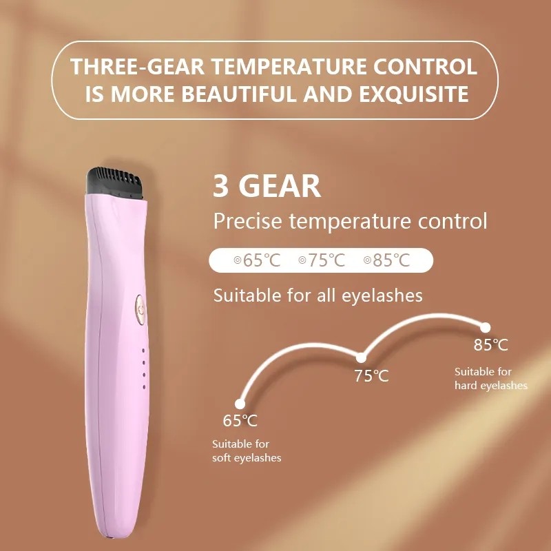 Electric Eyelash Curler Manufacturer - Bulk 24 Hours Long Lasting Curling Temperature Display Fast
