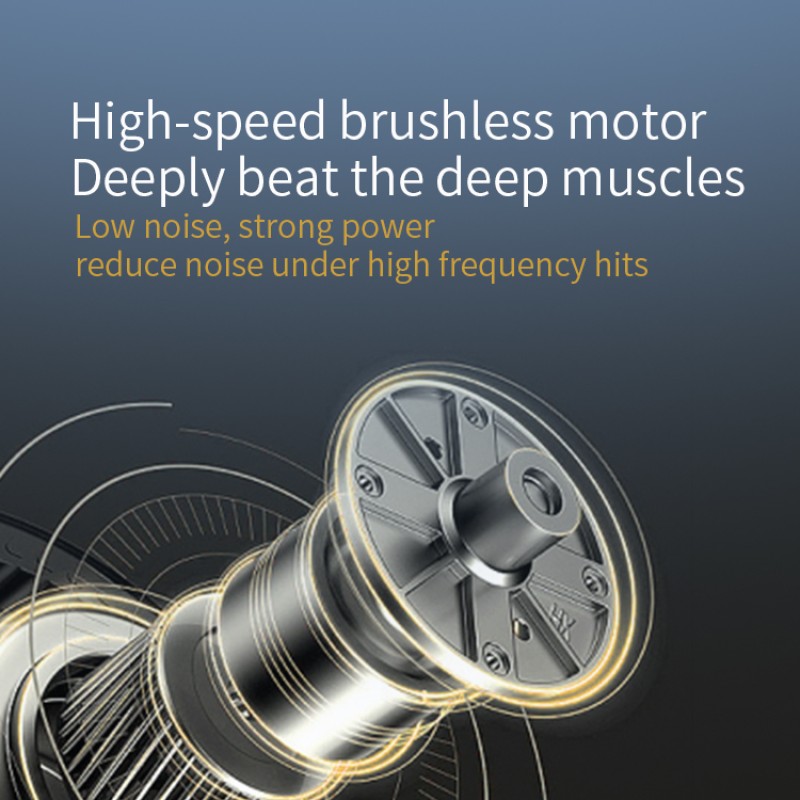 Folding Fascia Gun Manufacturer - Bulk MINI Portable Fitness Exercise Rotatable Massager