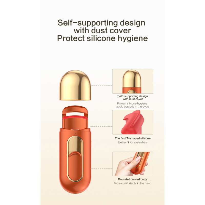 Electric Eyelash Curlers Supplier - Bulk 24 Hours Long Lasting for Makeup Natural Curling