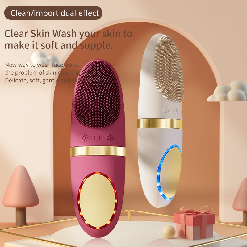 Face Wash Brush Manufacturer - Bulk 2 in 1 Scrubber Exfoliator Blackhead Remover Vacuum