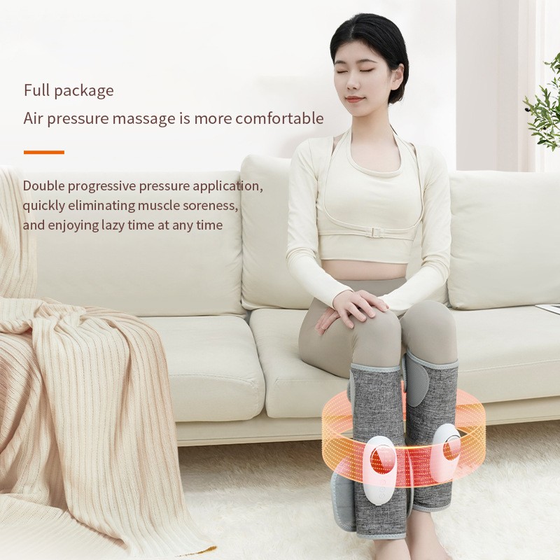 Leg Massager Factory - OEM Muscle Relaxation Wireless Portable Compression Calf Heat Air