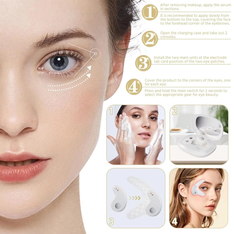 Under Eye Pad Supplier - OEM Reusable Anti-Aging Eye Bag Wrinkle Dark Circles Remover