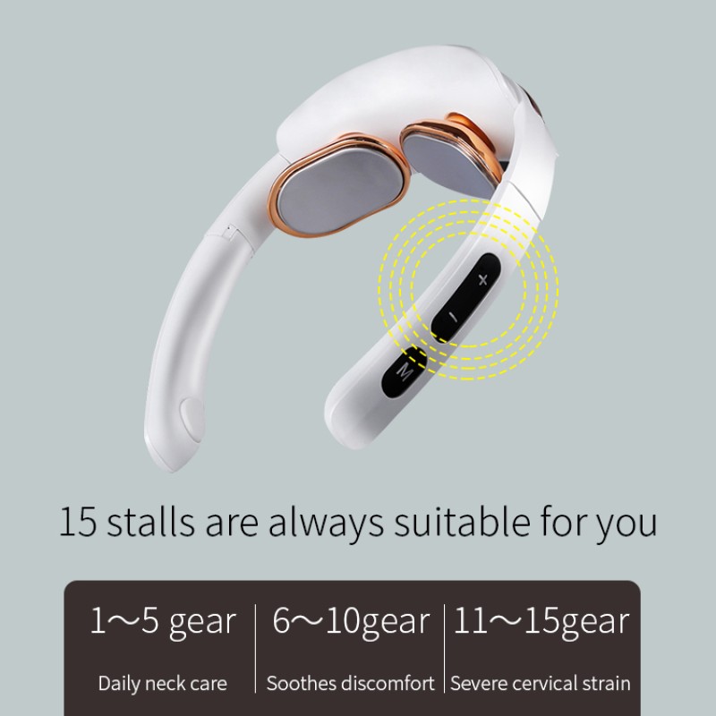 Neck Massager Manufacturer - Bulk Portable Electric Pulse Shoulder Cervical Foldable