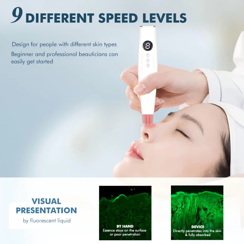 Microneedle Pen Manufacturer - OEM Auto Microneedle Skin Boosting Care Without Damage