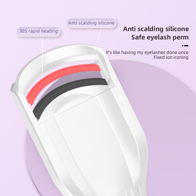 USB Eyelash Curler Supplier - Bulk Mini Electric Heated USB Rechargeable Makeup Tool for Women