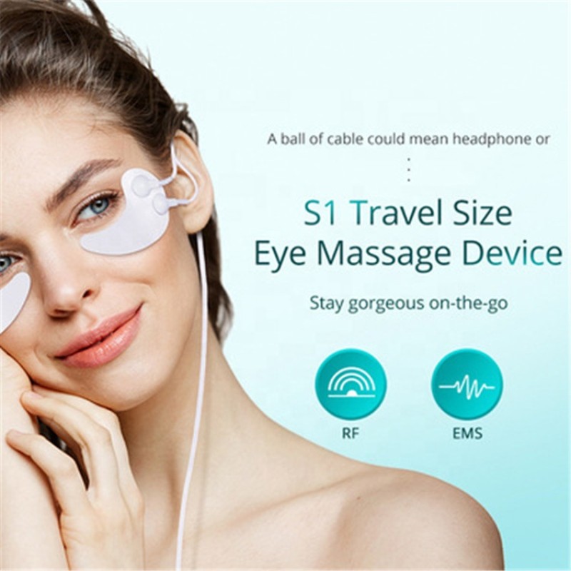 Eye Mask Patch Supplier - Bulk Beauty Skin Care Electrical Microcurrent Heat Massage EMS