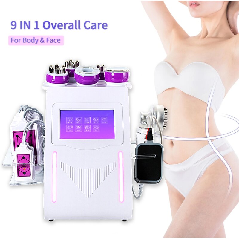 RF Cavitation Machine Manufacturer - 9 in 1 40k Weight Loss Equipment Radio Frequency Laser