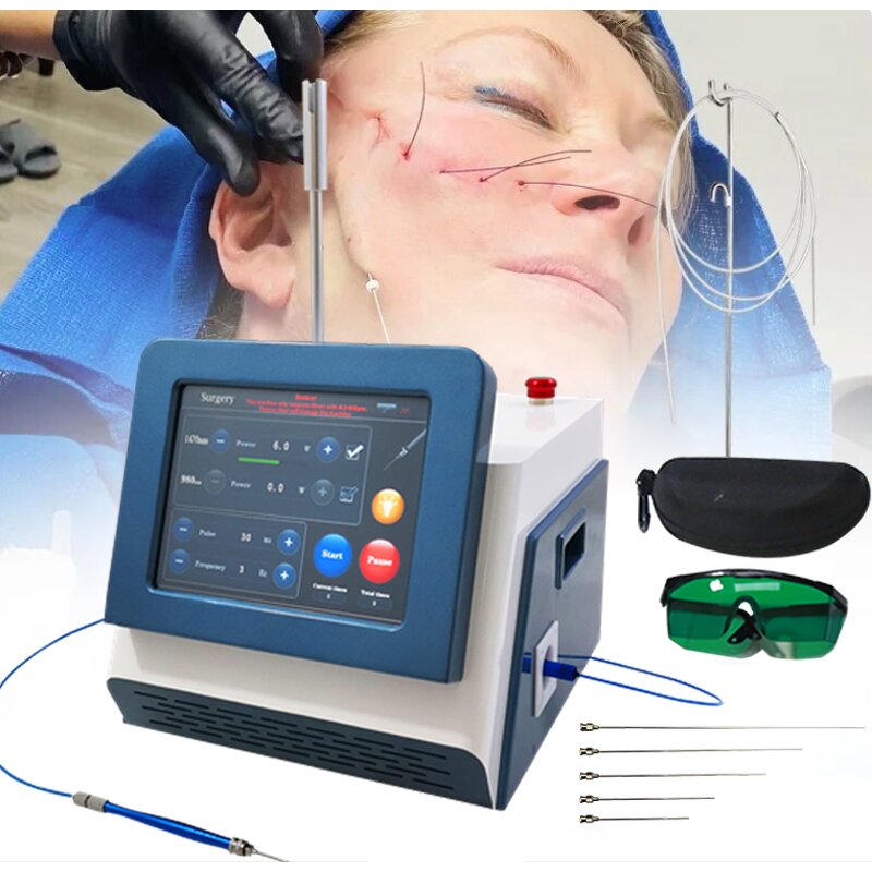 Skin Tightening Liposuction Laser Manufacturer - 980nm 1470nm Facial Lifting Machine Lipolysis