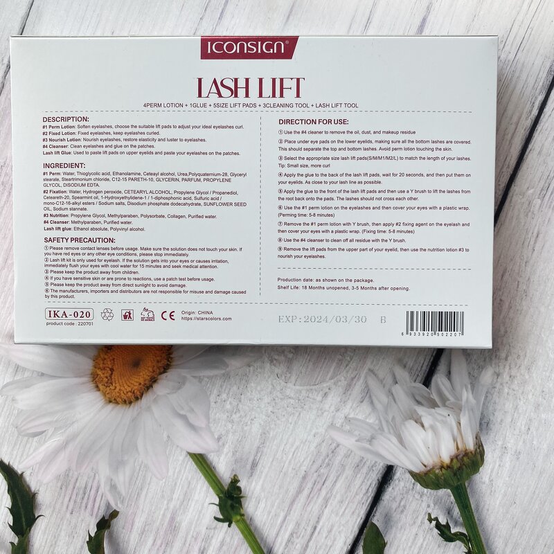 Lash Lift Kit Manufacturer - Hot Selling with Perm Rods Brow Perm Kit