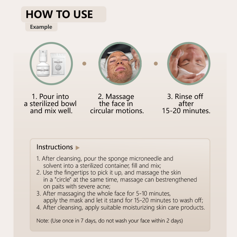 Seaweed Exfoliating Kit Manufacturer - G for Whitening Melasma Acne Treatment Hydrating Firming