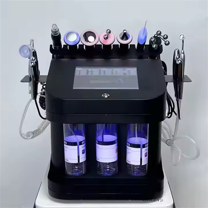 Hydro Oxygen Equipment Factory - New 2024d 17 in 1 OEM Diamond Microdermabrasion Aqua Peel