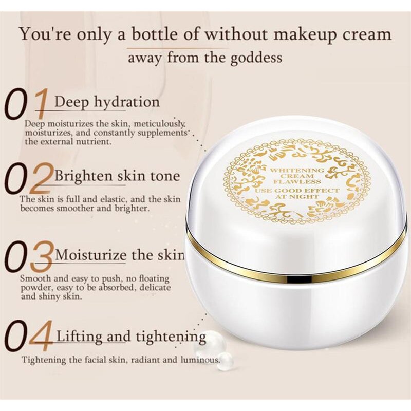 Beauty Muscle Run Cream Factory - Lady Face 30g Deep Hydration Brightening Lifting