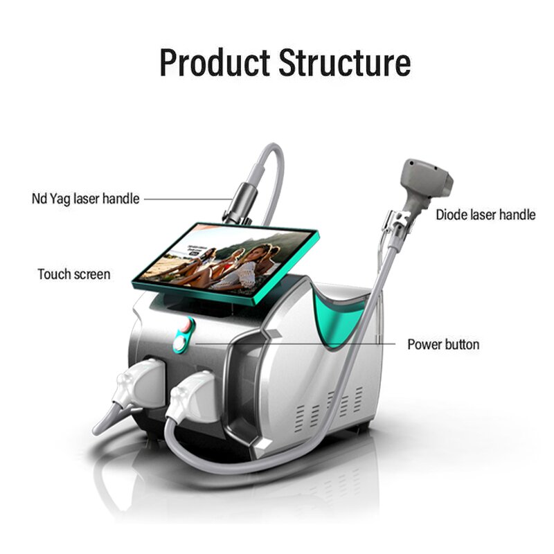 Diode Laser Hair Removal Machine Manufacturer - 2023G 2 in 1 Hair and Tattoo Remove