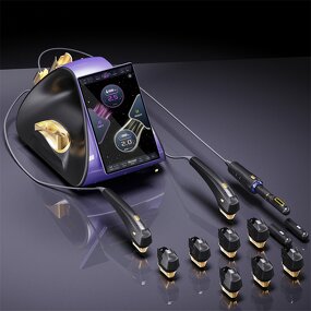 RF Microneedle Machine Manufacturer - G Handheld Fractional Gold Skin Rejuvenation Face Lift