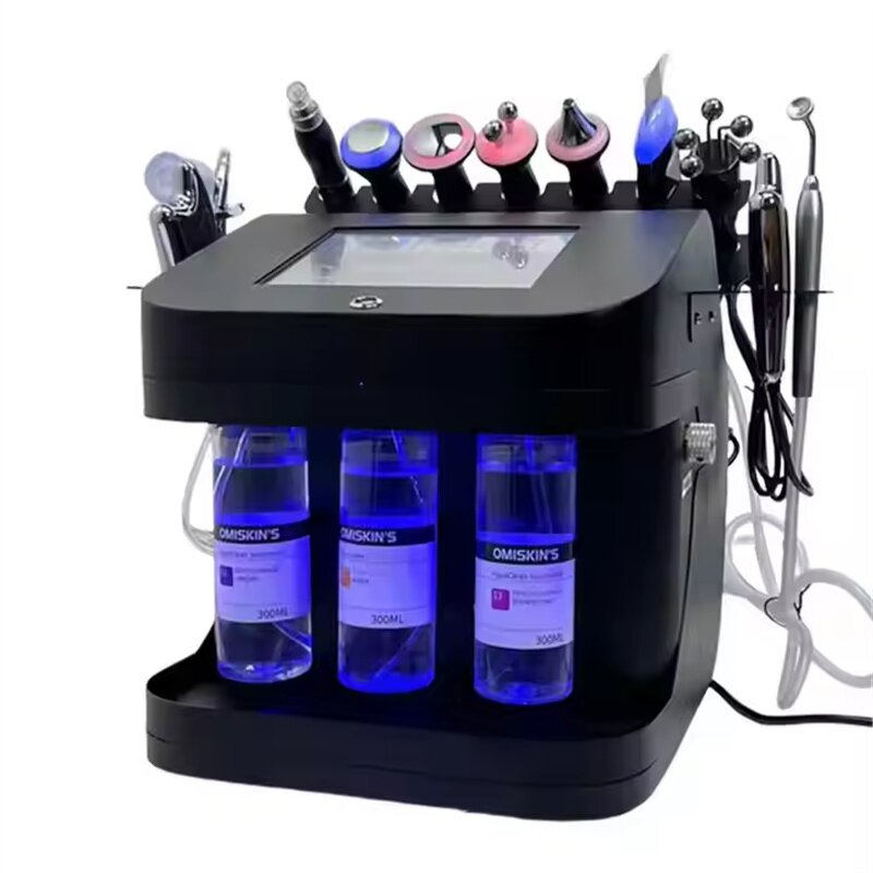 Hydro Oxygen Equipment Factory - New 2024d 17 in 1 OEM Diamond Microdermabrasion Aqua Peel