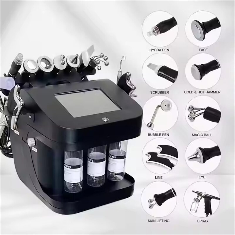 Hydro Oxygen Equipment Factory - New 2024d 17 in 1 OEM Diamond Microdermabrasion Aqua Peel