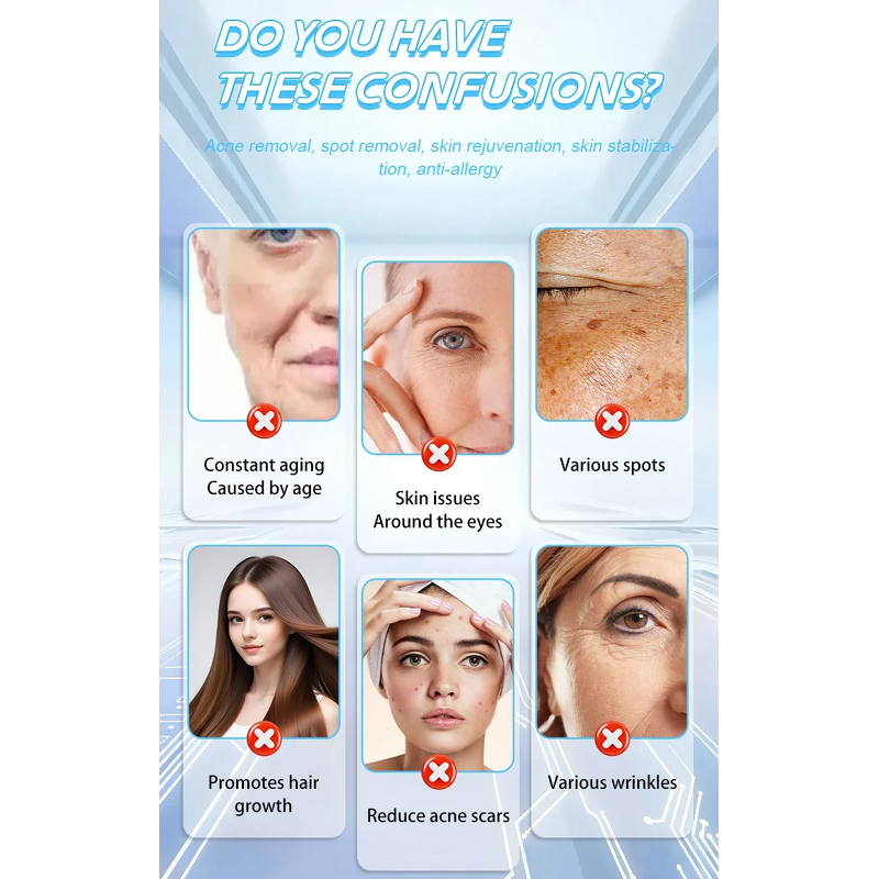 Red Light Therapy Device Manufacturer - Medical Grade LED Facial 4 Modes Near Infrared PDT