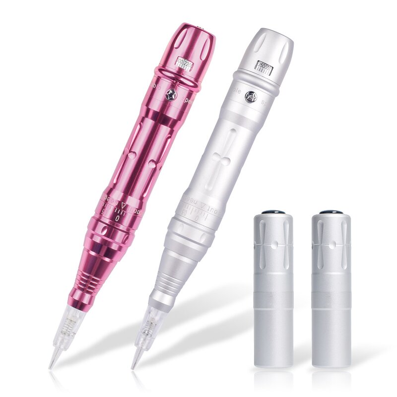 Semi Permanent Makeup Pen Factory - 2023 Black with Pins Needles for Lip Eyebrow