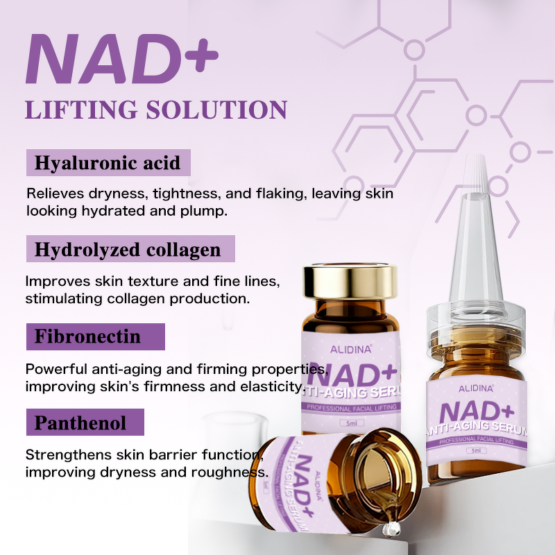 NAD+ Booster Serum Factory - GZ Luxury Anti Aging Firm Radiant Skin