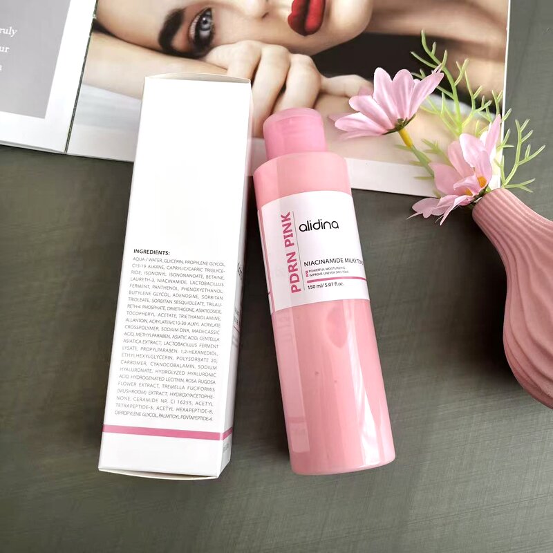 PDRN Toner Factory - OEM Korean Milky Glass Skin Ceramide Soothing